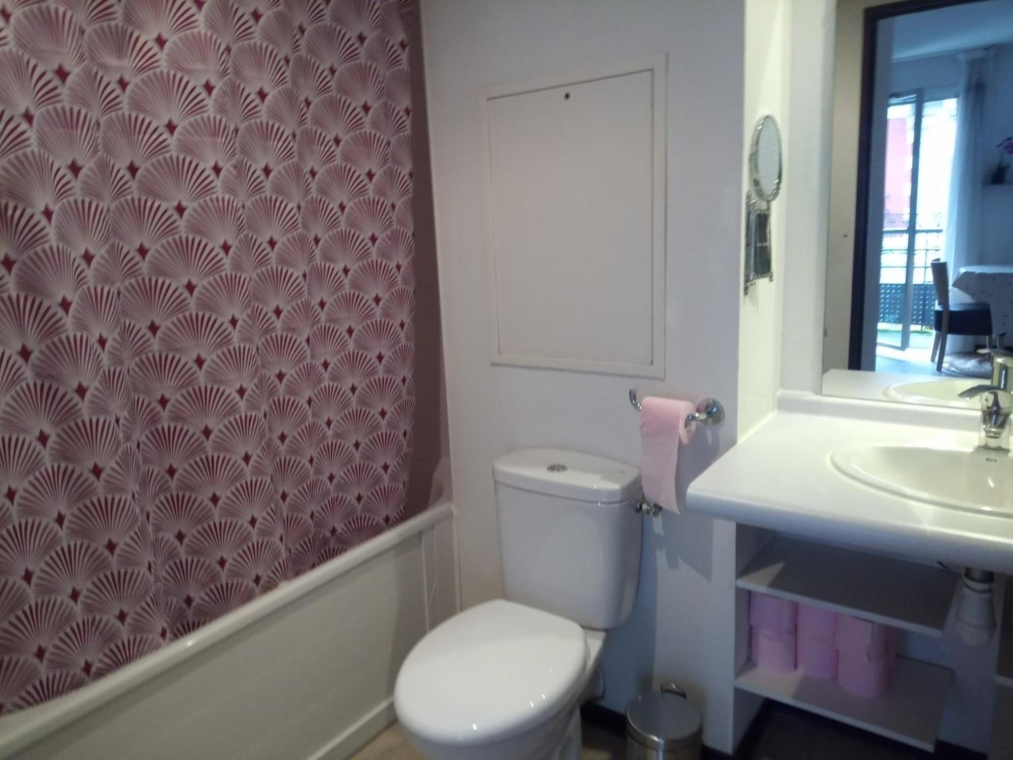 Agreable Studio Familial A Lourdes, Proche Gare Luaran gambar